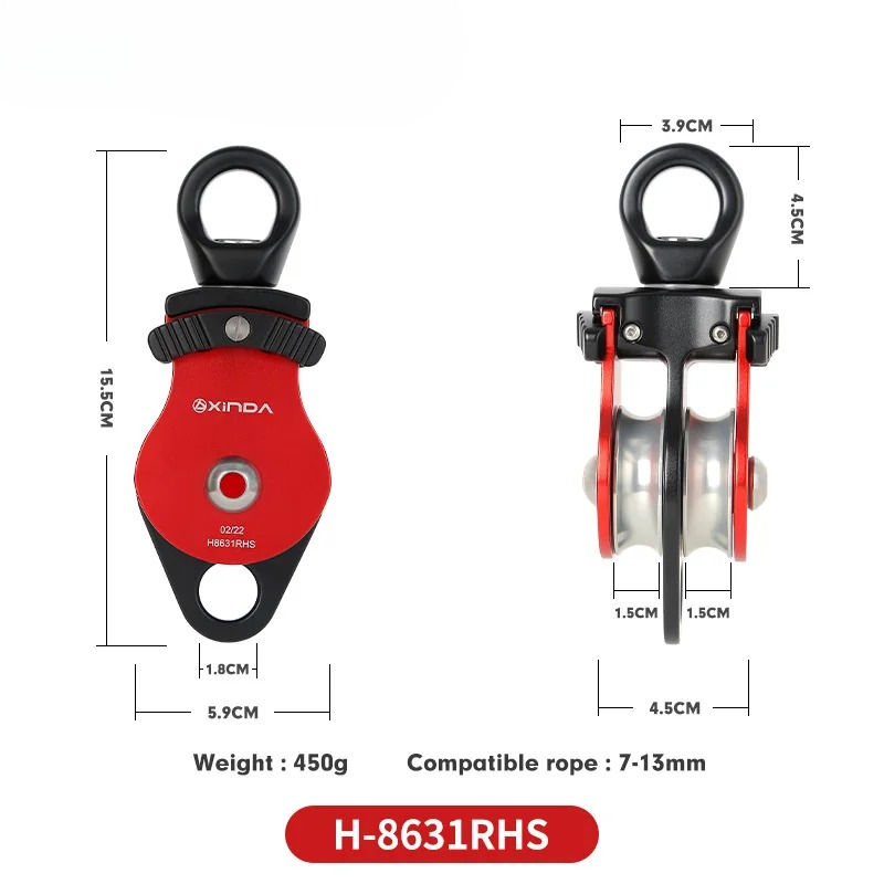 Outdoor Power Wheels - Outdoor Universal Wheel Rock Climbing Rope