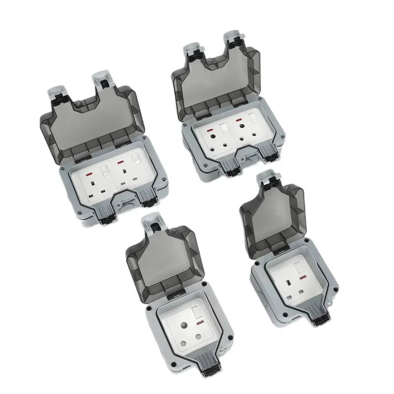Outdoor Power Outlet Wifi - IP66 rainproof charging EU socket rainproof