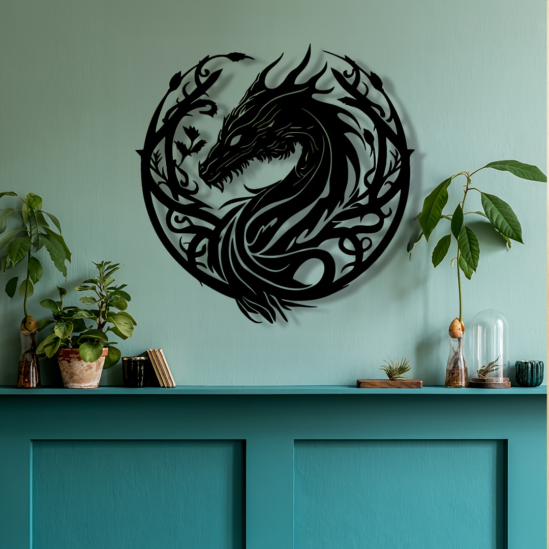 Ancient Zodiac Dragon Wall Art - Outdoor Power Garage review and price