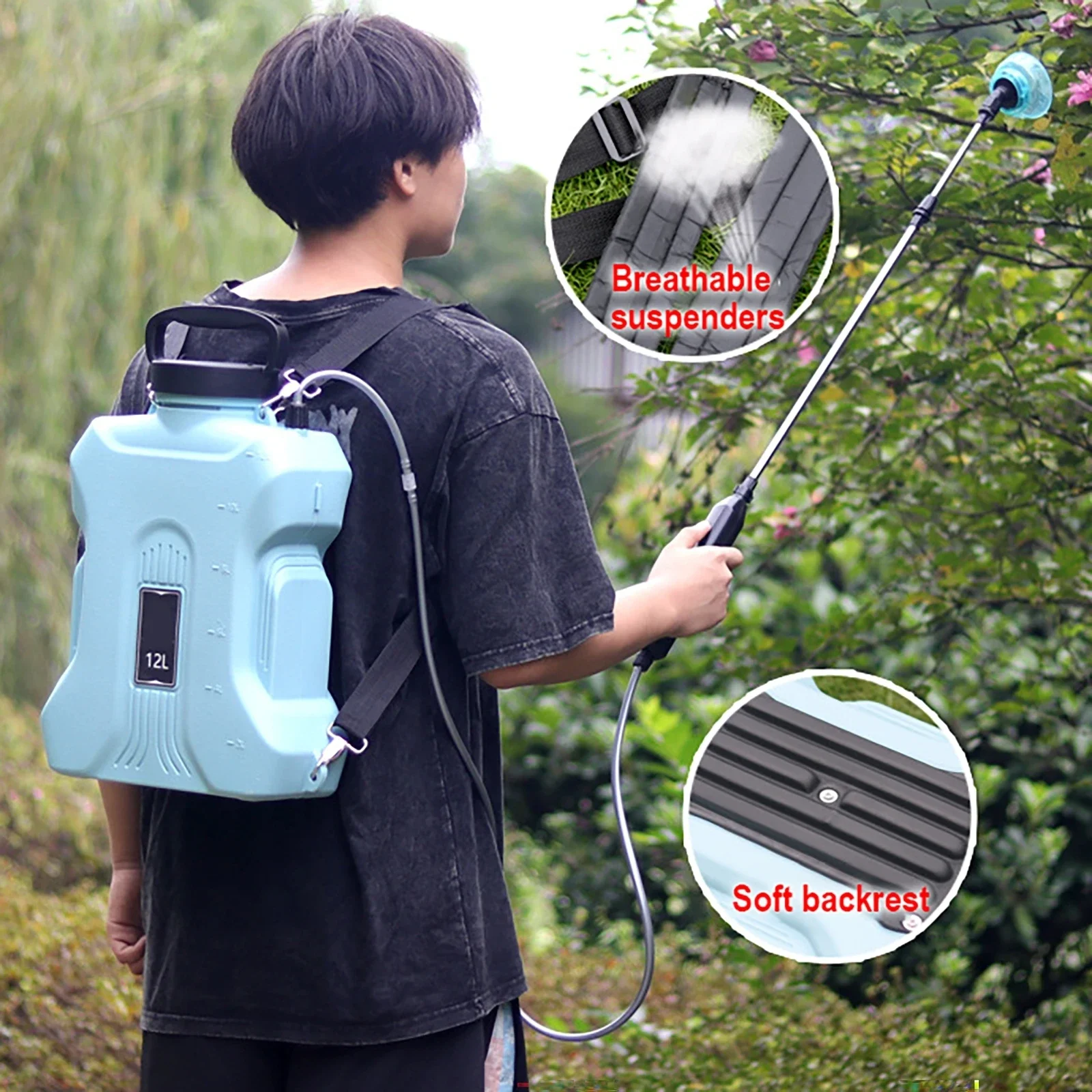 High Quality 12L Electric Spra - Electric Sprayer Backpack review and price