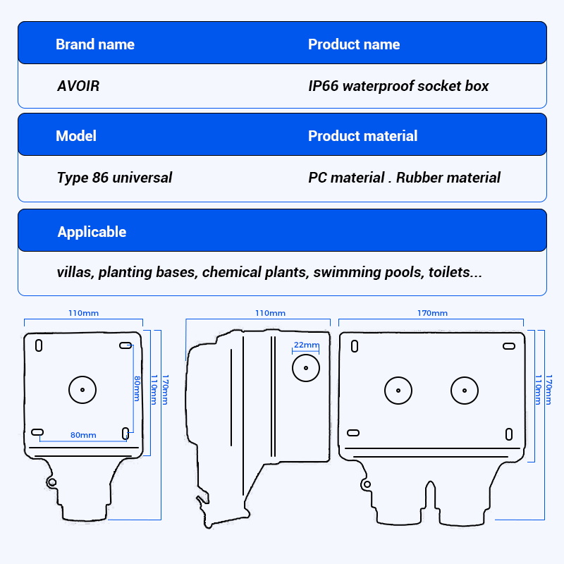 Avoir IP66 Outdoor Waterproof  - Outdoor Power Outlet Wifi review and price