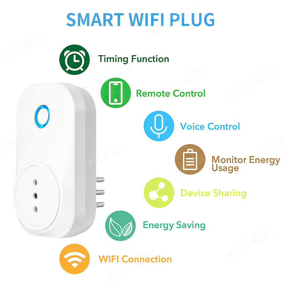 16A Chile Italy Wifi Smart Soc - Outdoor Power Outlet Wifi review and price