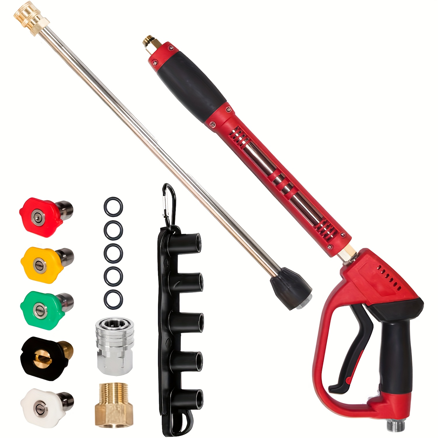Pressure Washer Gun, Red High  - Power Washer Gun Replacement review and price