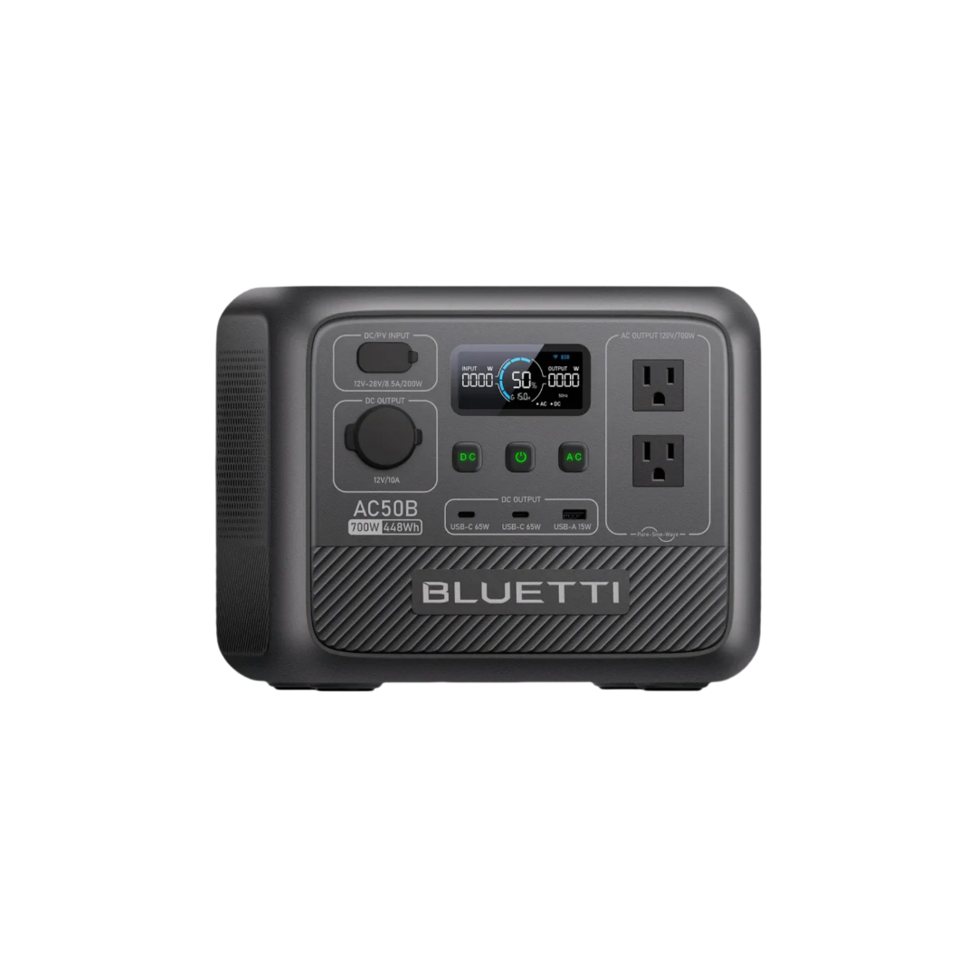 BLUETTI AC50B Portable Power S - Outdoor Power Wash review and price