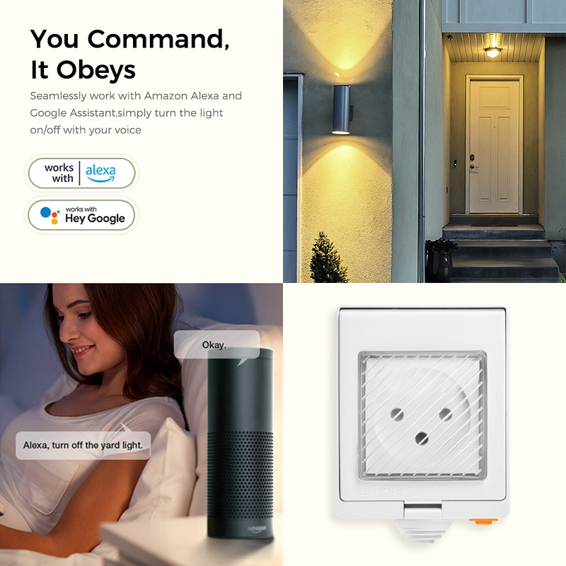 Avoir Israel Tuya Smart Socket - Outdoor Power Outlet Wifi review and price