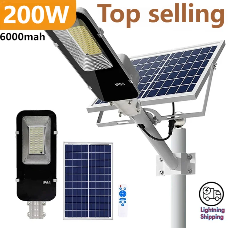 200W Powerful Solar Light Outd - Outdoor Power Garage review and price