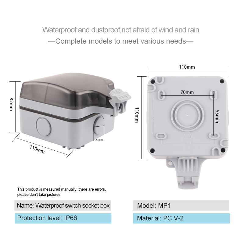 IP66 Outdoor Weatherproof 16A  - Outdoor Power Outlet Wifi review and price