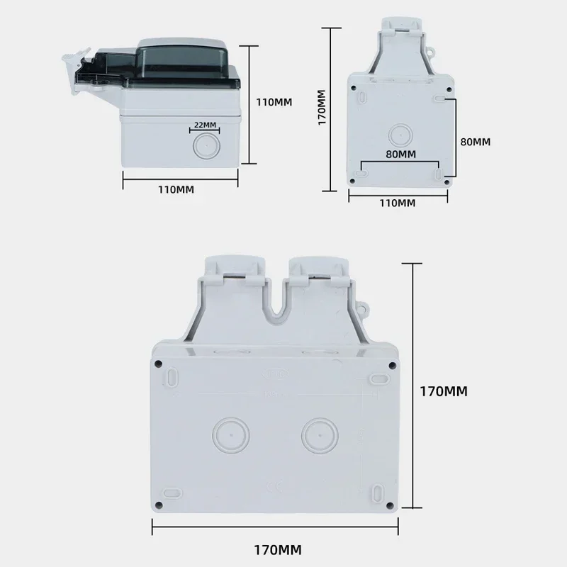 Tuya Waterproof Electrical Wal - Outdoor Power Outlet Wifi review and price