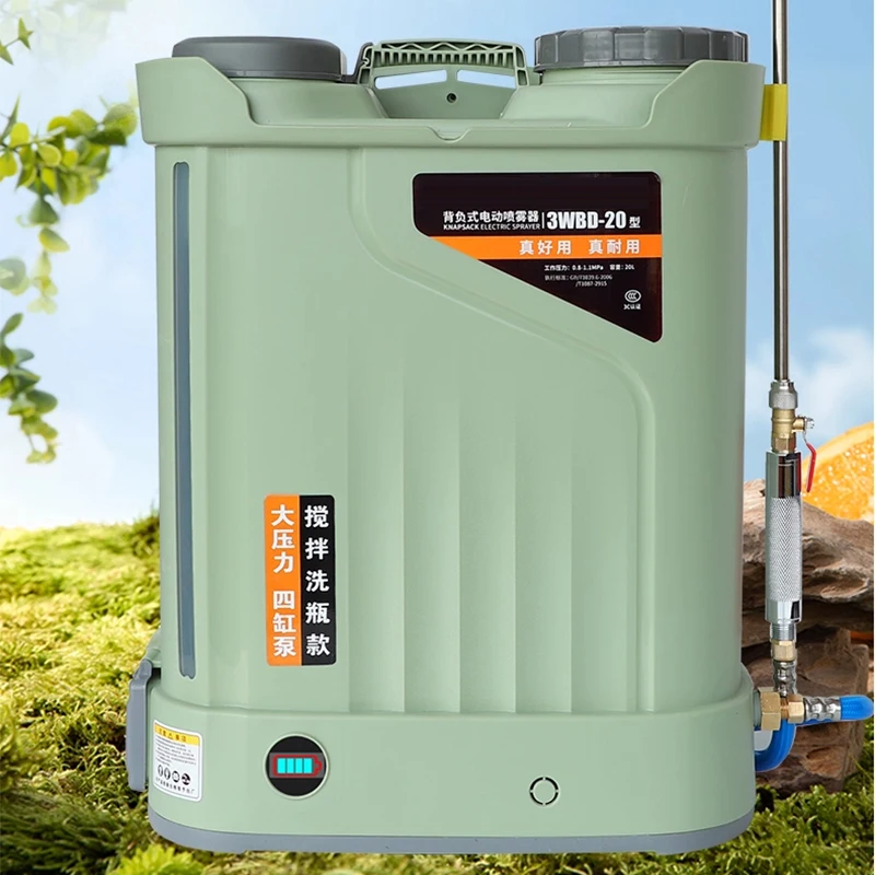 Four-cylinder Pump Agricultura - Electric Sprayer Backpack review and price