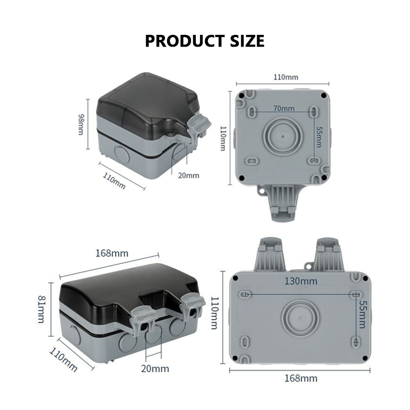 IP66 rainproof charging EU soc - Outdoor Power Outlet Wifi review and price